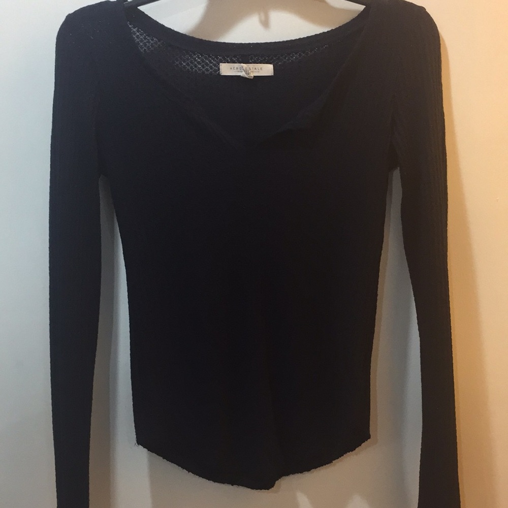 Navy blue aero sweater